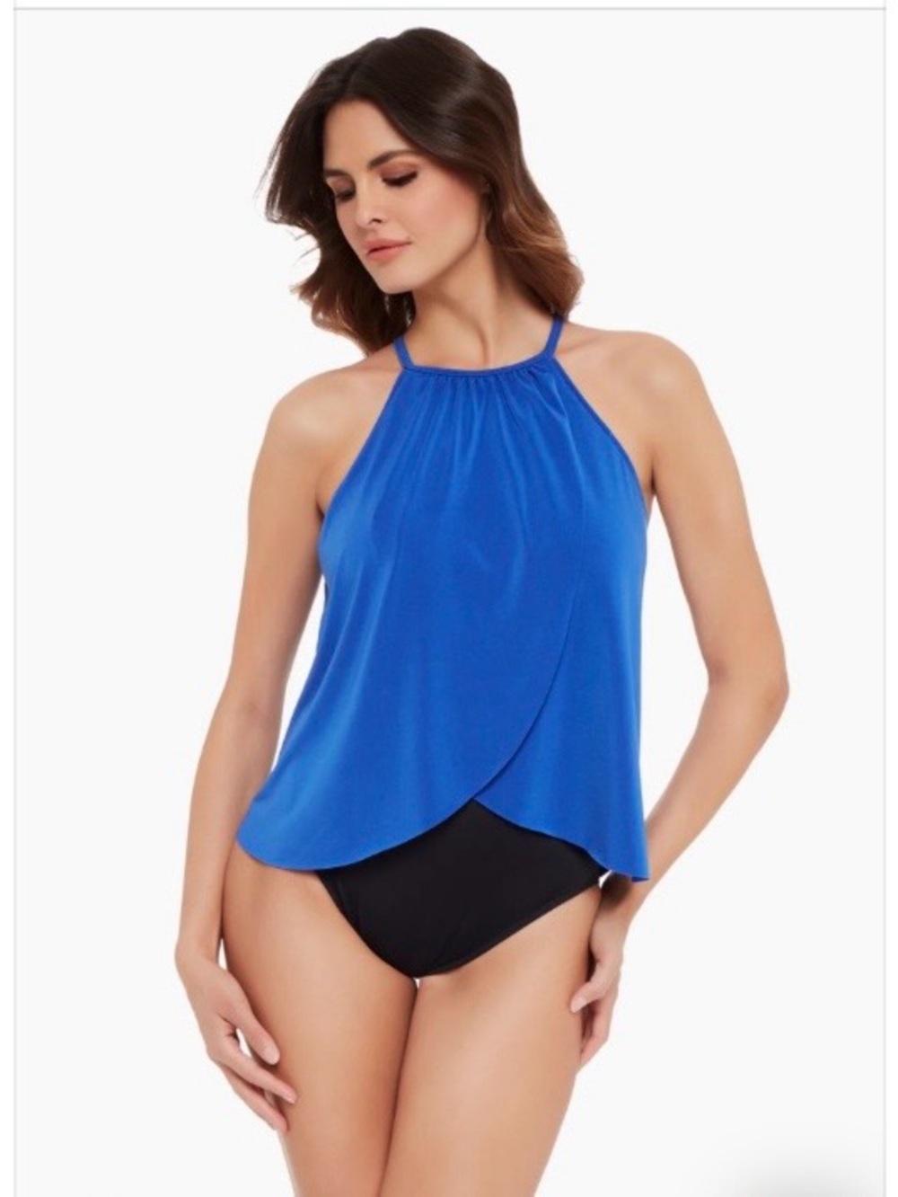 Magicsuit Overlay Sapphire Aubrey One-Piece Swimsuit